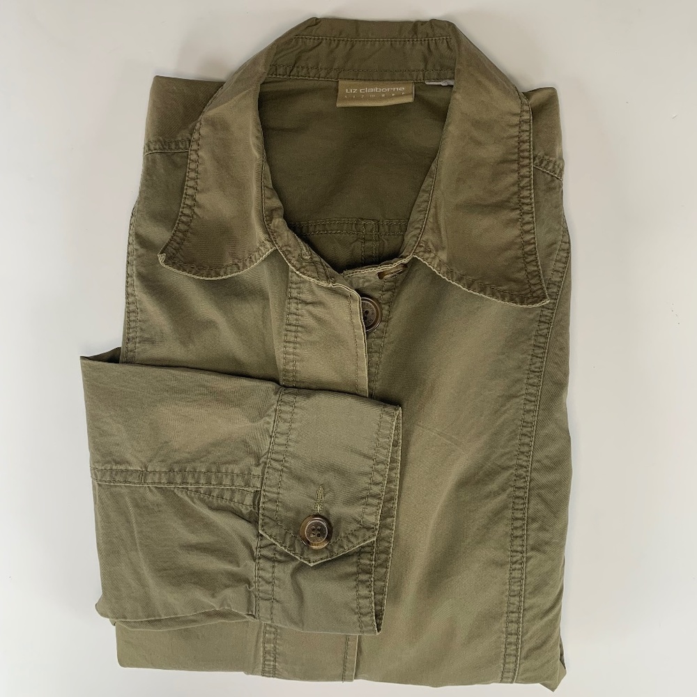 Liz Claiborne Women's Utility Jacket - Picture 3 of 5